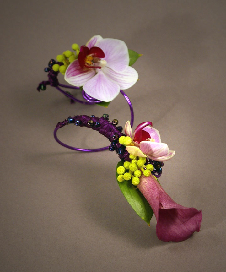 Prom Orchid arm corsage