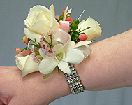 Rock candy crystal bracelet wrist corsage