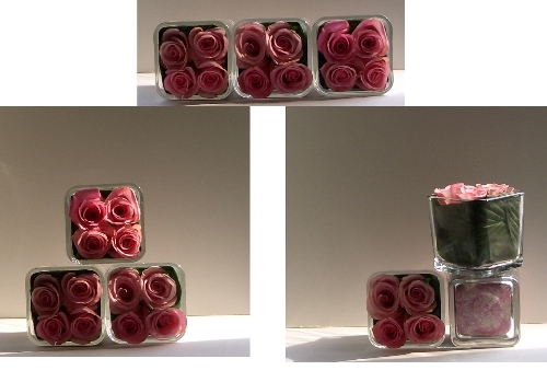 Rose Cubes