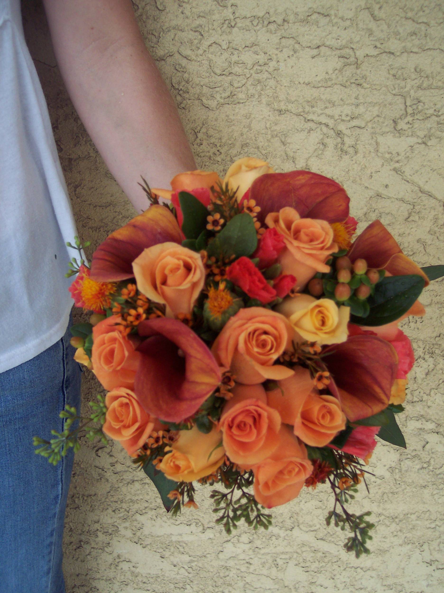 September Bridal Bouquet