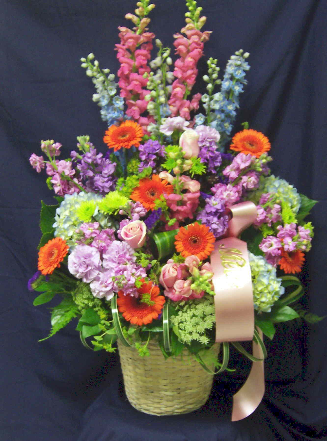 Spring Funeral Basket