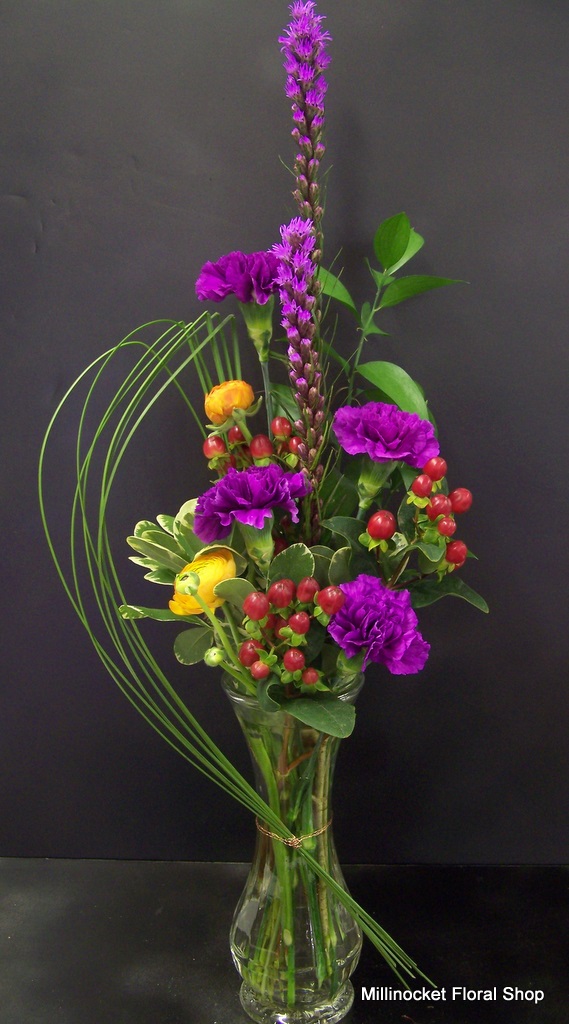 stylish mixed budvase