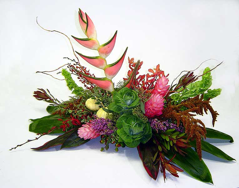 Tropical Fall Centerpiece