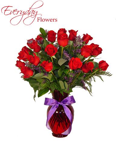 Two_Dozen_Red_Roses_In_Red_Vase