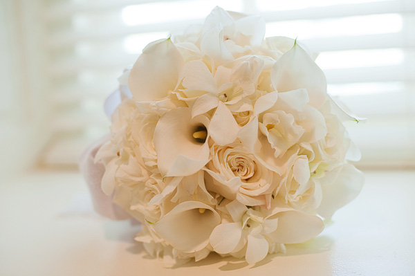 White Bridal Bouquets by Belvedere Flowers