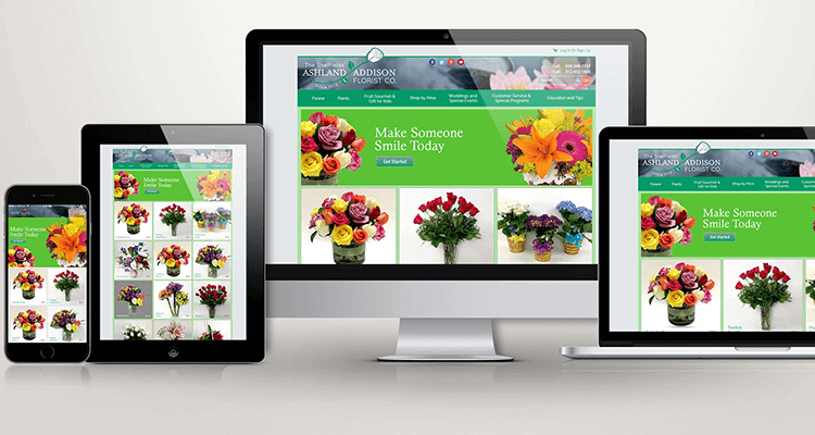 Responsive Design Florist Websites